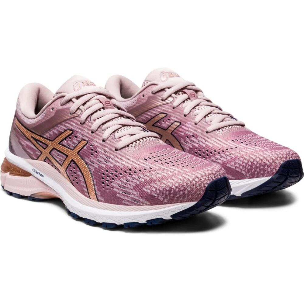 ASICS Women's GT-2000 8 Running Shoes, 8.5, Watershed Rose/Rose Gold
